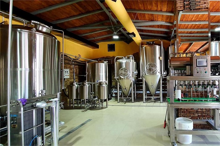 山東天泰啤酒設(shè)備 啤酒廠案例