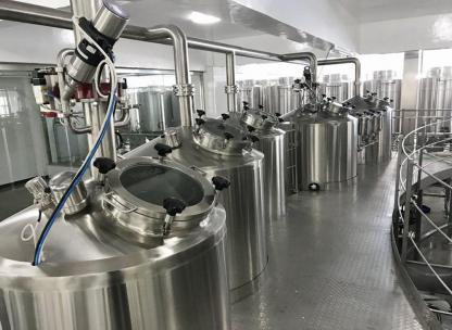 自釀啤酒設備安裝調(diào)試